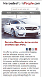 Mobile Screenshot of mercedespartspeople.com